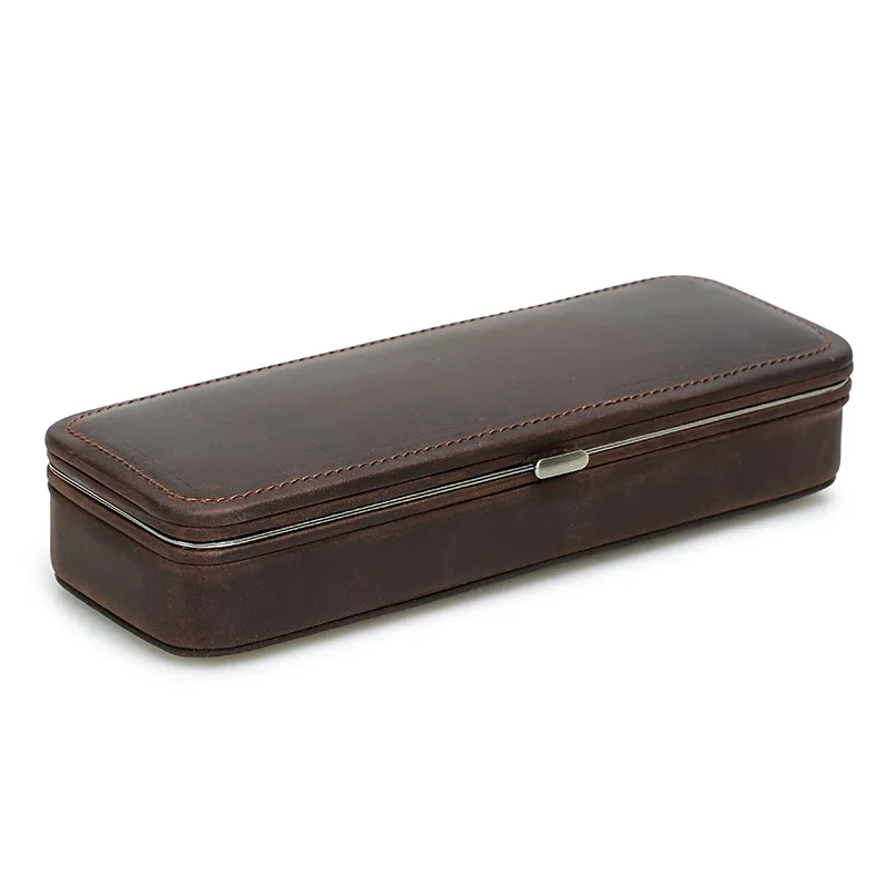 vintage-crazy-horse-leather-rectangular-pen-box-handmade-high-end-office-genuine-leather-pen-storage-box