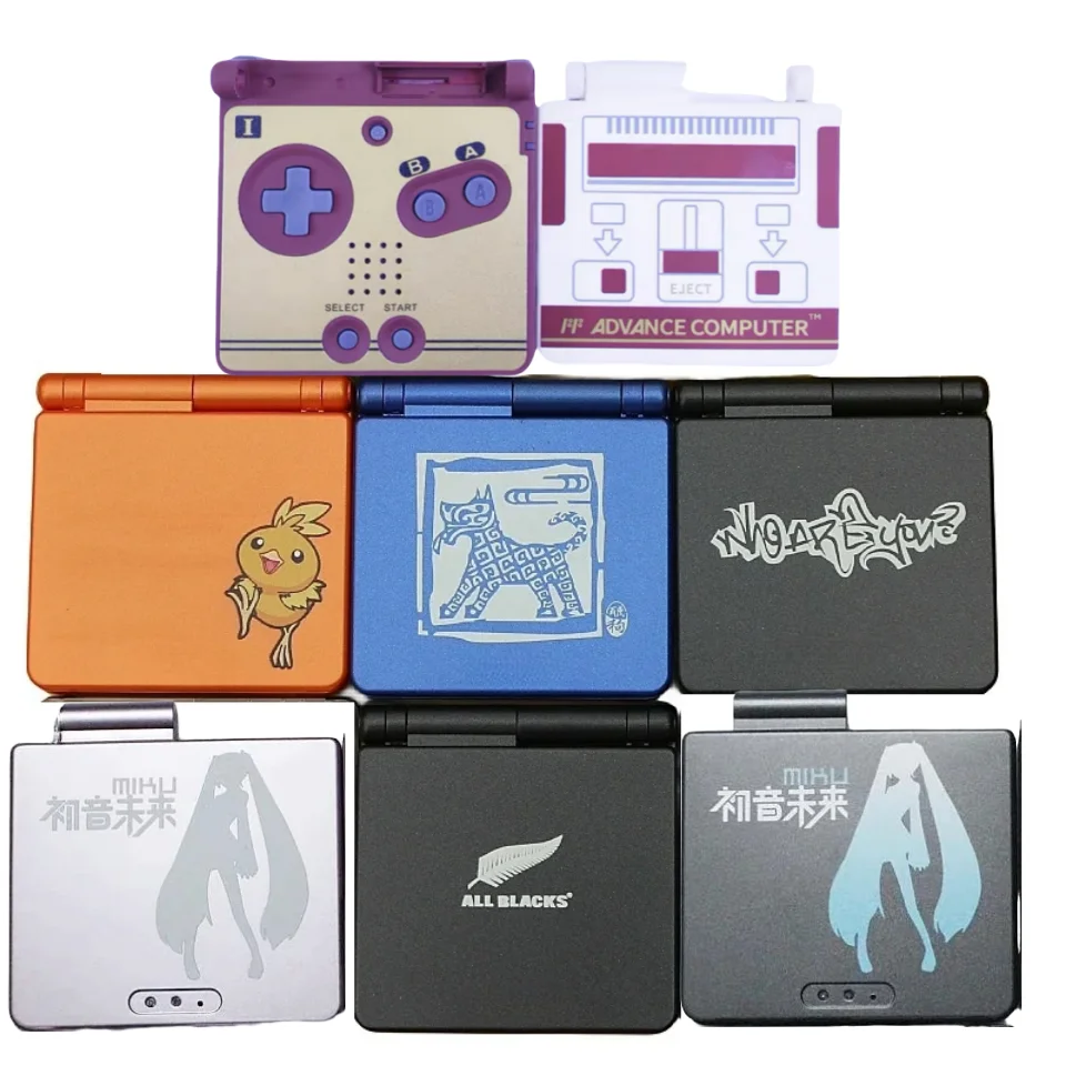 

New Limited Edition Theme Full Housing Shell Replacement For Gameboy Advance SP Console For GBA SP Game Protective Cover Case