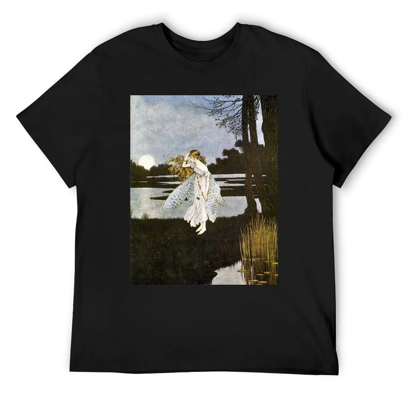 The Torn Wing - Ida Rentoul Outhwaite T-Shirt luxury clothing labubu oversized graphic tee mens shirts graphic tee