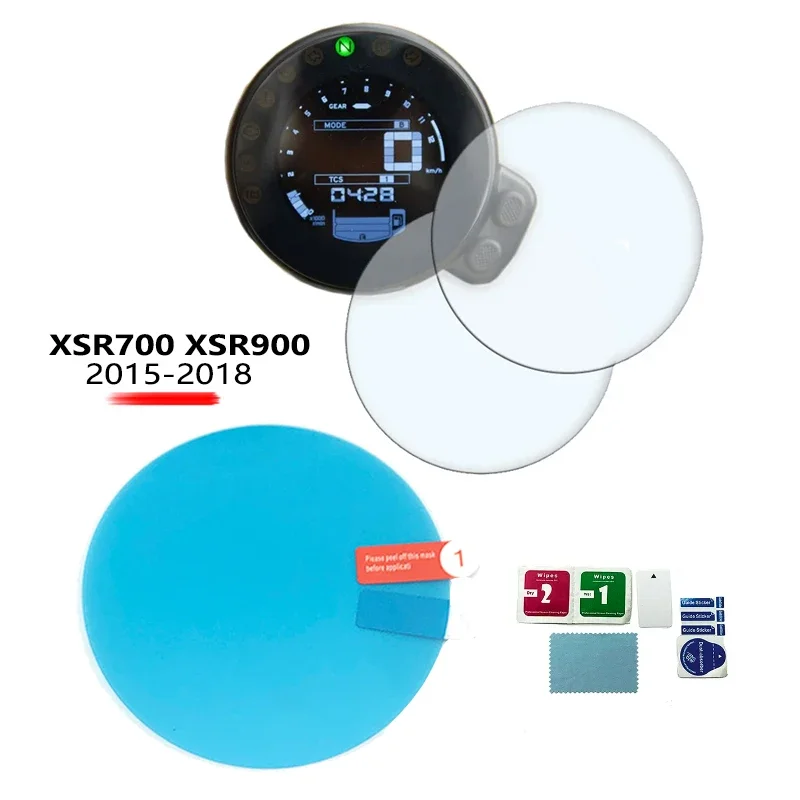 

Аксессуары для мотоциклов, защитная пленка для экрана, защита от царапин для Yamaha XSR700 XSR900 XSR700 XSR 900 2016 2017 2018