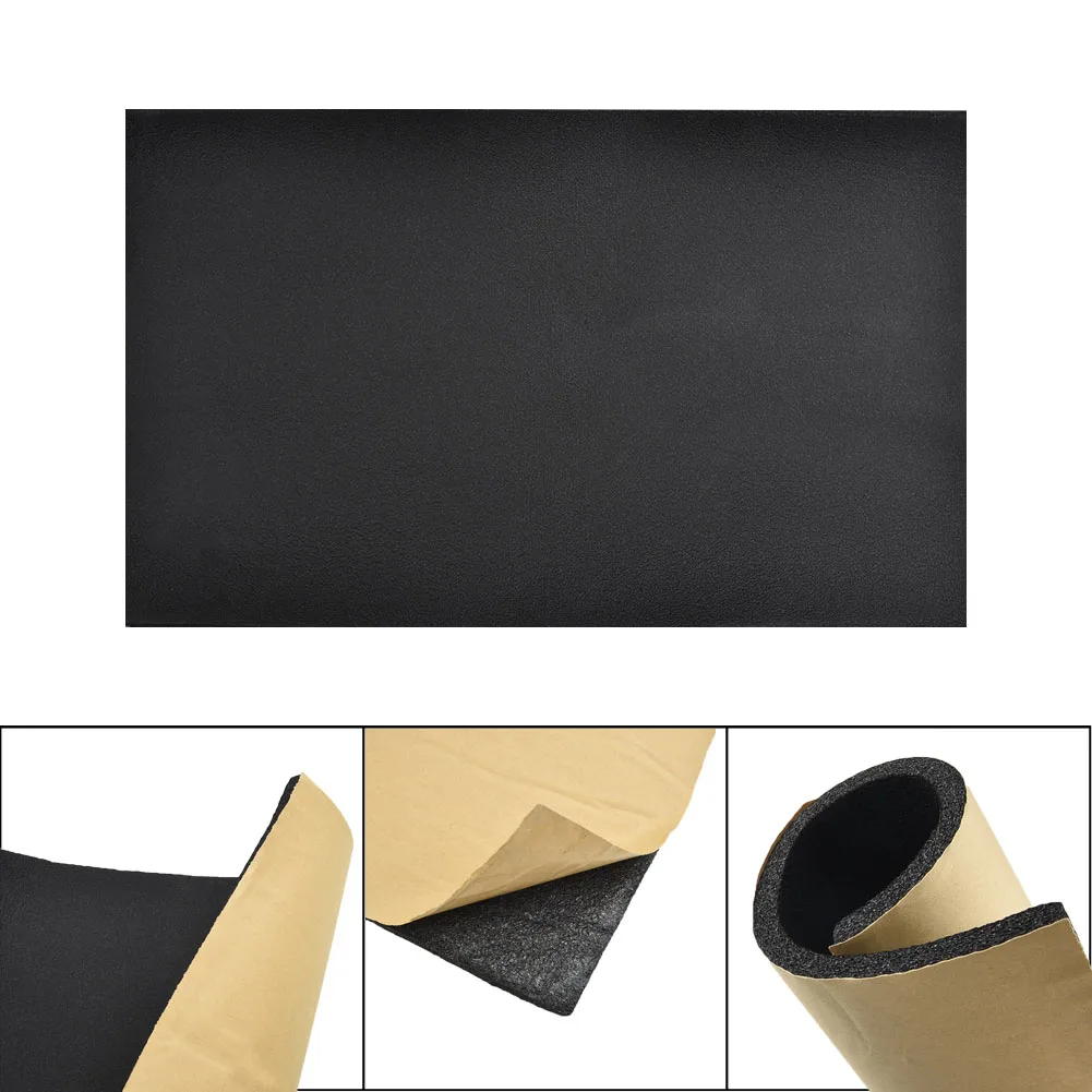 Soundproof Mat Soundproof Cotton Self Adhesive Cell Foam Rubber Deadening Insulation Sound Proofing Compressive