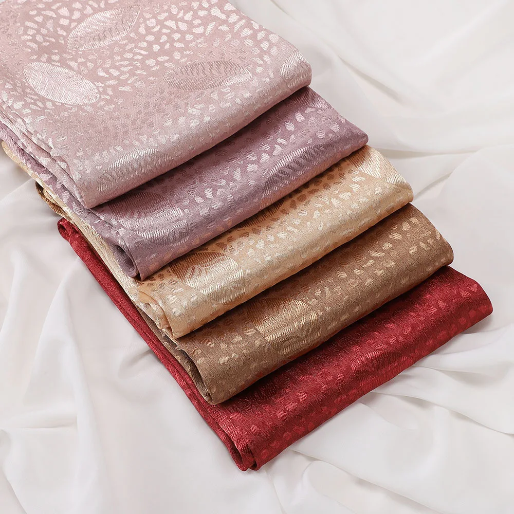 

Plain Islamic Headband Stylish High Quality Ethnic Ladies Headscarf Veil Women Scarves Shawls Satin Silk Scarf Muslim Hijab