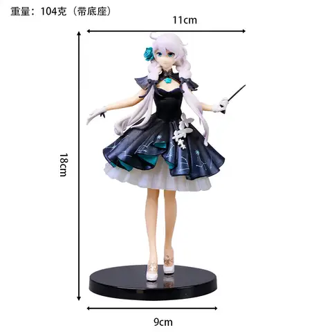 17 cm Anime Kaslana Honkai Impact 3:e figur Kiana Kaslana figur Symfonisk poesi från den heliga natten Ver. docka PVC-samlingsleksak 6 best sales Kiana-figur - №6