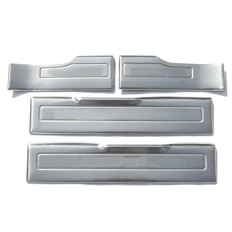 for Range Rover Evoque 2012-2018 Inside Door Sill Threshold Scuff Plate without Lamp Cover Trim 304 Stainless Steel Accessories