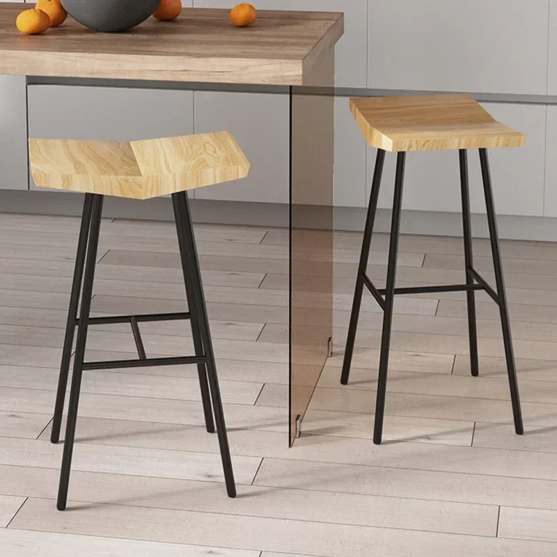 

# Кемпинговое кресло для ожидания, напольное кресло для завтрака, табурет для стойки, роскошная мебель, минималистичный элегантный барный кожаный стул #