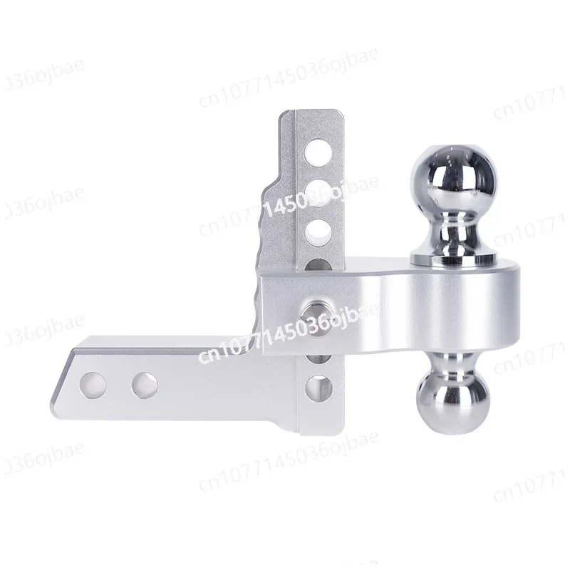 Aluminum Alloy Adjustable Square Port 2-6inch Double Ball Head Trailer Arm with Double Lock