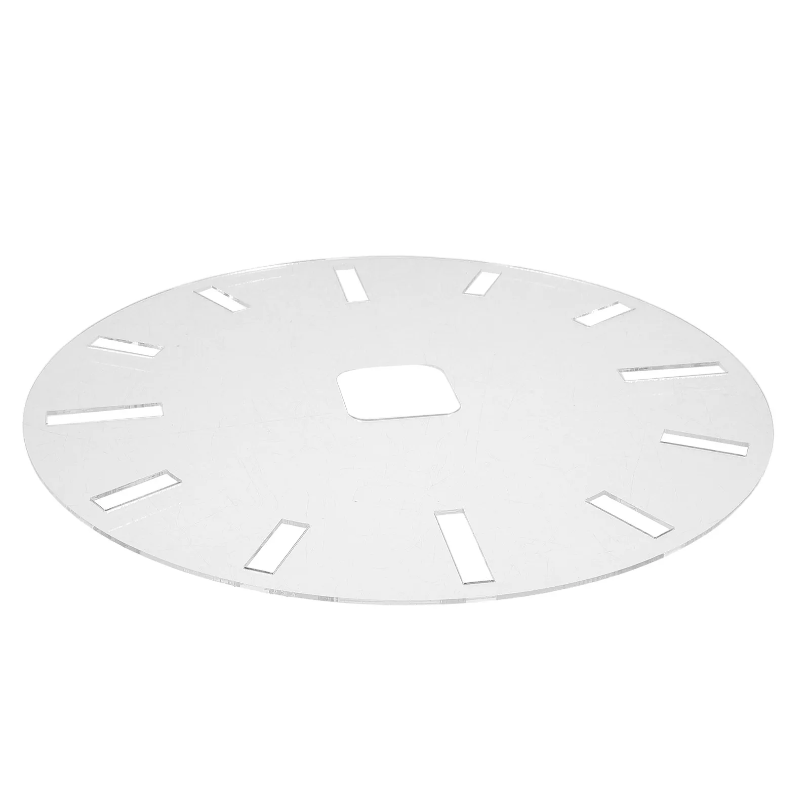 Acrylic Clock Template for Woodworking Crafts