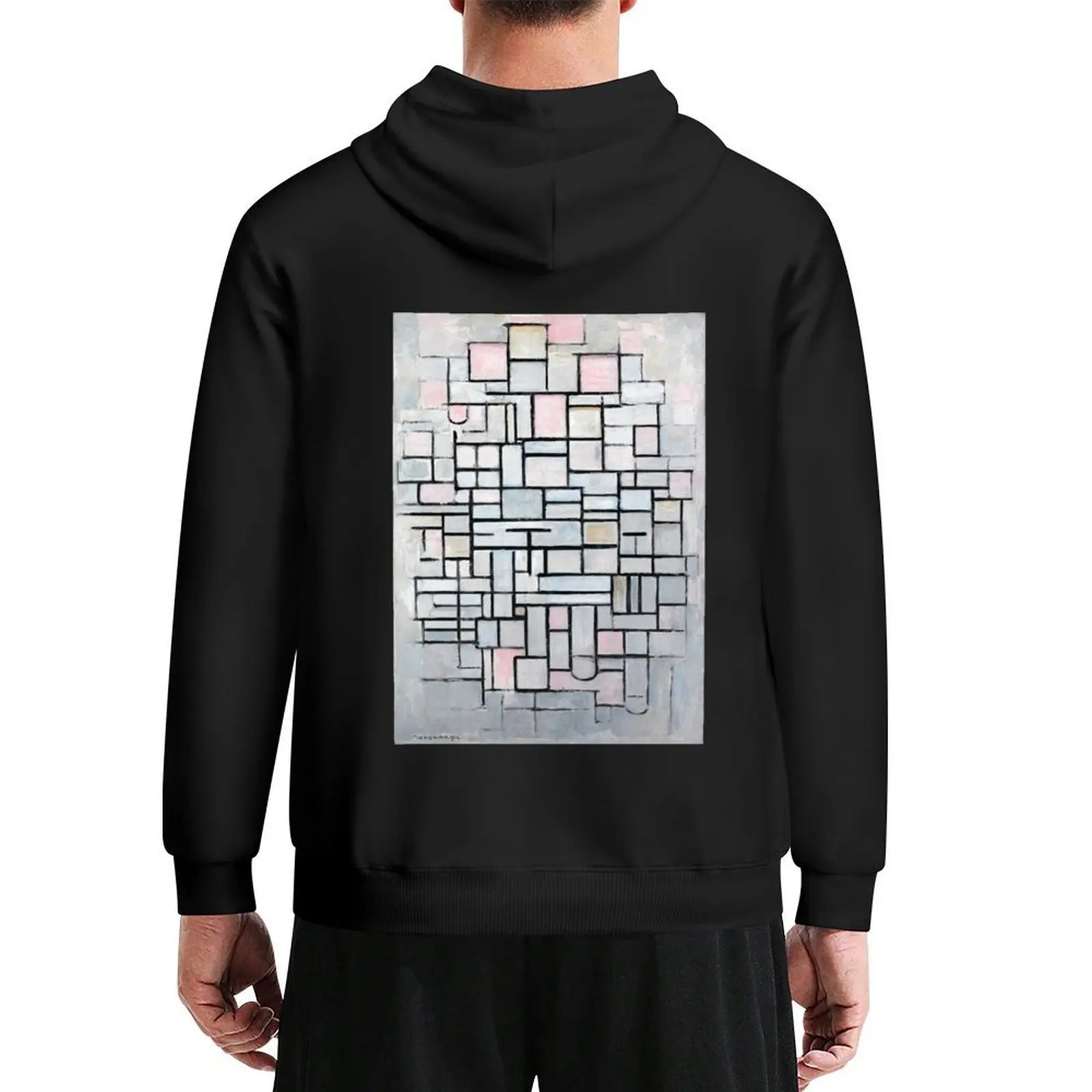

Piet Mondriaan Composition No. IV Hoodie mens designer clothes mens clothes hooded shirt blouse mens hoodies