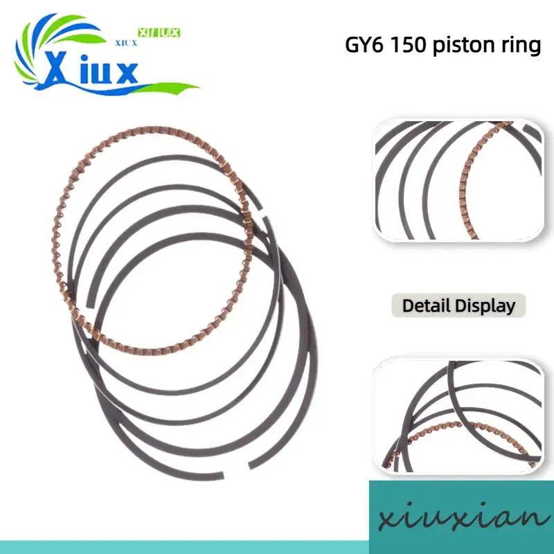 

Motorcycle Piston Kit Cylinder Kit Piston Ring for GY6-150 STD Refitted Enlarged Gasket Kit Set