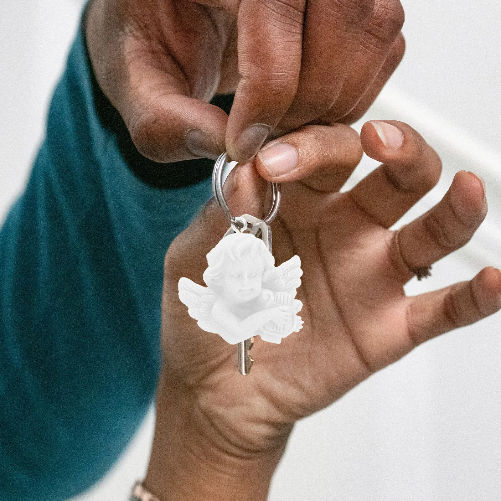 จี้รูปนางฟ้า งานละเอียดประณีต 10 ชิ้น สำหรับทำเครื่องประดับ DIY จี้ห้อยต่างหู สไตล์สุ่ม