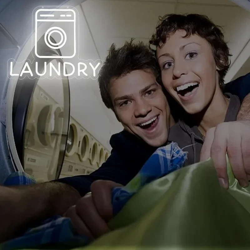 

Laundry Neon for Wall Decorations, Hanging Decorations, Business LED Lights, Party Decorations, Birthday Decorations,USB Neon