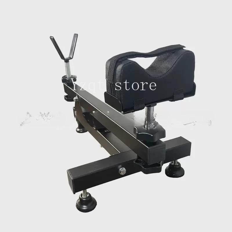 Y-shaped shooting calibration bracket, equipment cleaning and placement, auxiliary steel display stand