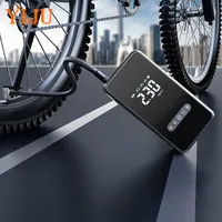 Tire Inflator Portable Air Compressor 150 PSI 6000mAh Rechargeable Tire Pump Electric Air Pump for Car Motorcycle Bike