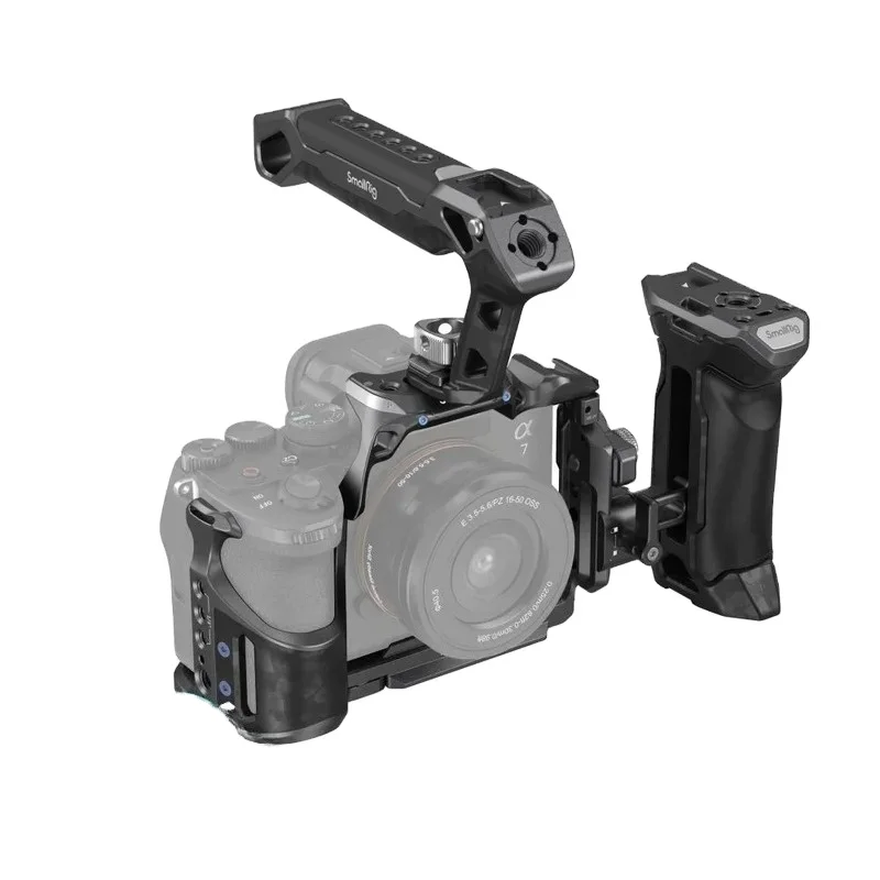 3710 Kit de jaula avanzada 'Rinoceronte' para Sony Alpha 7R V/Alpha 7 IV/Alpha 7S III Jaula de cámara pequeña y versátil