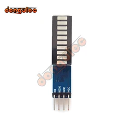 Digital Tube Light LED Bar RYG LED Module 10 Segment Strip Battery Level Display Module