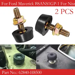 Car Bonnet Stop Adjusters Hood Buffer Caps Bumpers Stopper 62840-H8500 Replacement for Patrol DA Y60 BSANS1GP-1