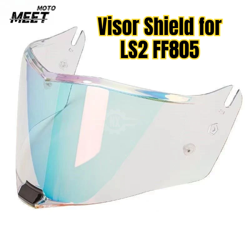 Visor Shield for LS2 FF805 Thunder Uv Protected Electroplated Face Shield Motorcycle Helmet Accessories Viseira Capacete