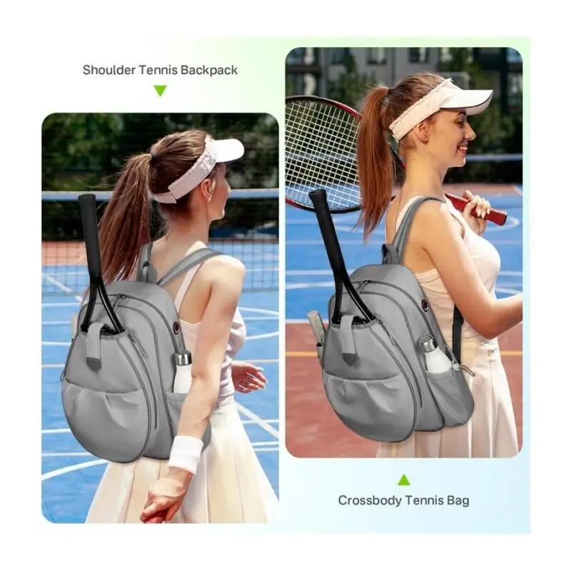 

Fashion Racket Storage Backpack, Badminton Racket, Tennis Racket, Table Tennis Racket Water Cup Storage, Multifunctional Storage