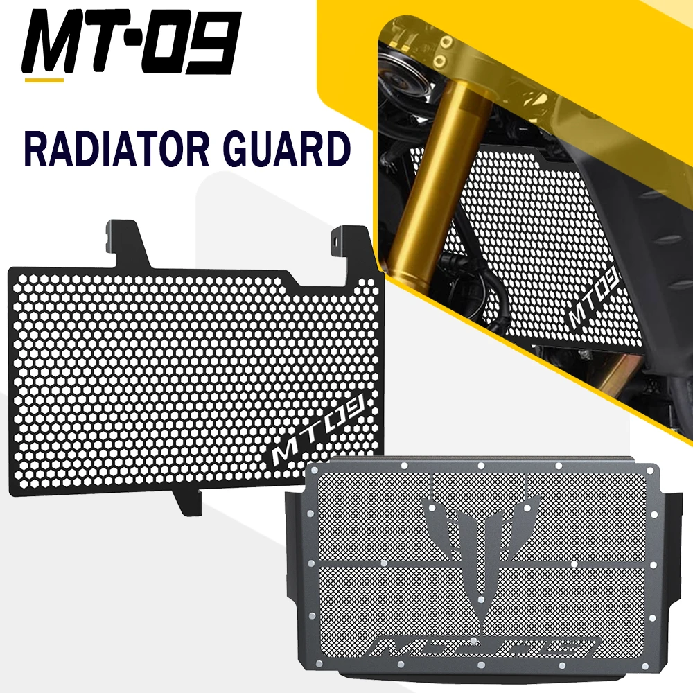 

MT-09 Motorcycle Accessories Radiator Guard Grille Cover Oil Cooler Protector For YAMAHA MT-09 mt09 MT09 SP 2021 2022 2023