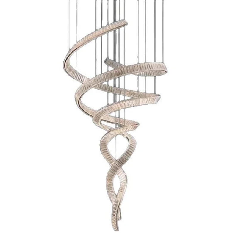 

Modern light luxury crystal lamp living room lamp atmosphere simple villa