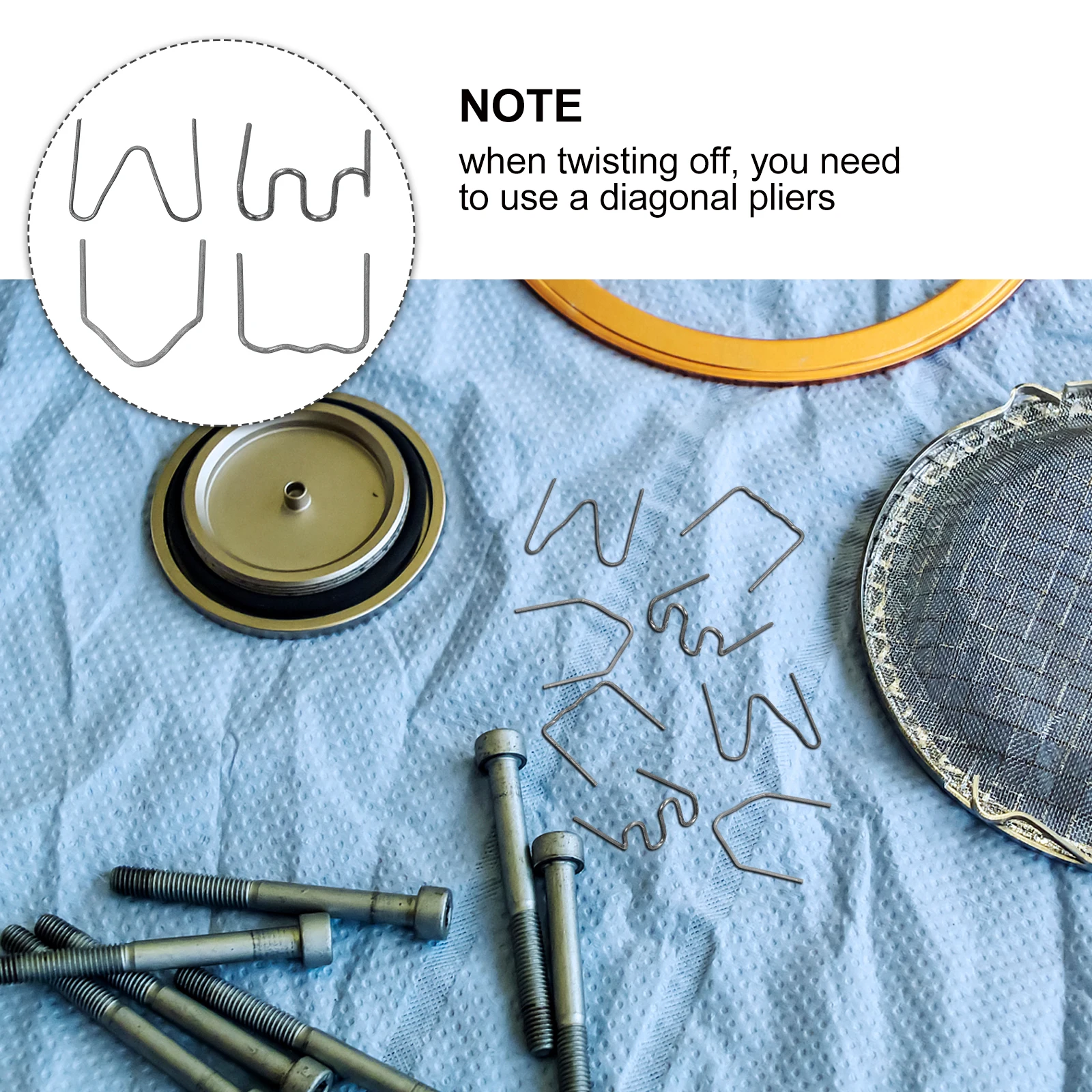 

Hot Stapler Plastic Welding Staples For Car Bumper Repair Stainless Steel 4 Styles Each Thermal Stapler Repair