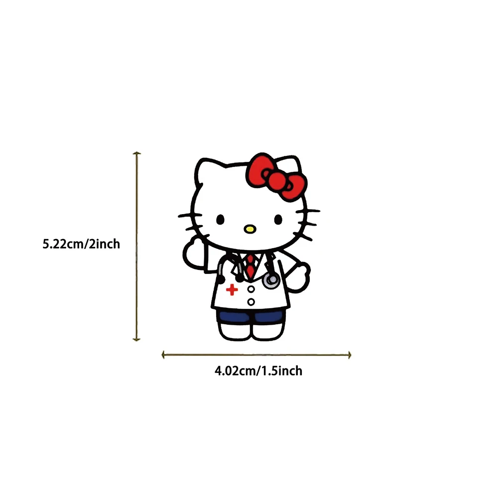 10/30/60 Stuks Leuke Sanrio Hello Kitty Graffiti Stickers Schattige Cartoon Kid Diy Stickers Speelgoed Waterfles Laptop Telefoon Graffiti Sticker