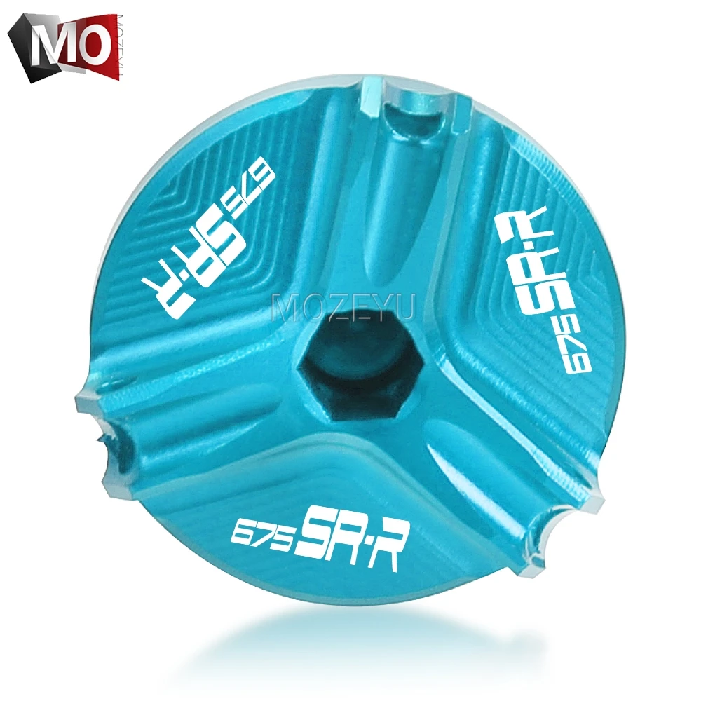 

For CFMOTO CF MOTO 675SR-R 675 SR-R SRR 675 675SRR 2024 2025 2026 Motorcycle Accessories CNC Engine Oil Filler Plug Cap Screw
