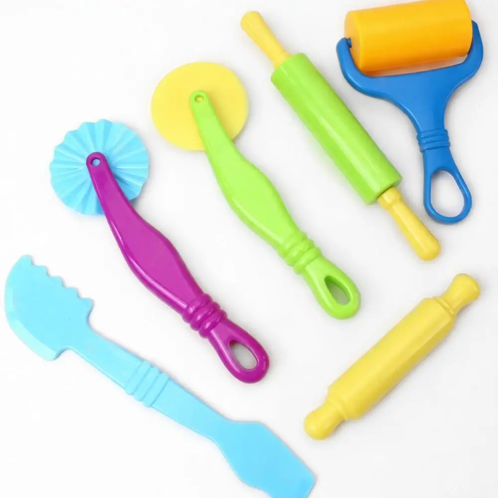 Creative Clay Modeling Tools Set For Oupesi Kids DIY Plastic Embossing Molds Arts Crafts Educational Dough Sculpting Kit
