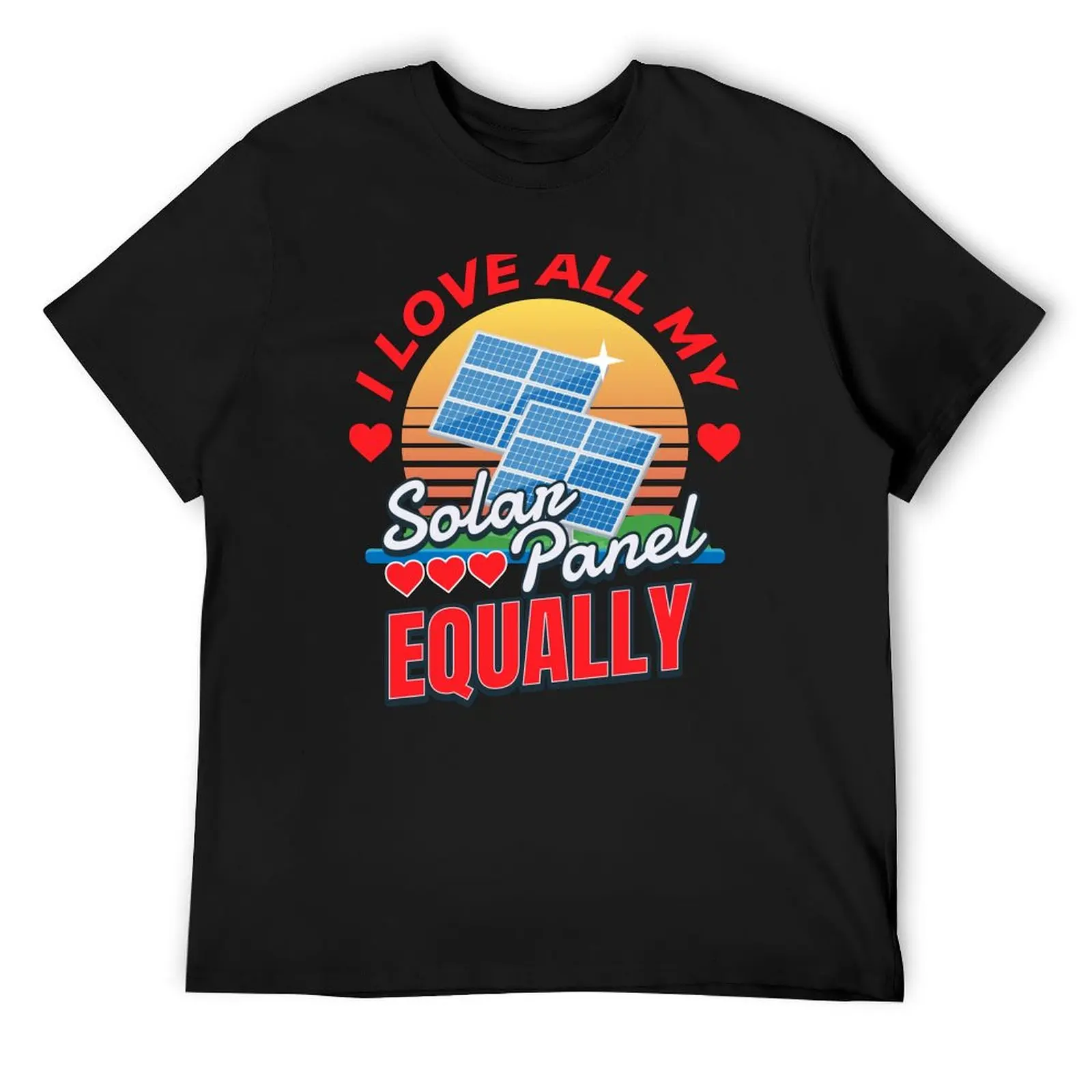 Love My Solar Panel Photovoltaic Sun T-Shirt Aesthetic clothing vintage mens clothes