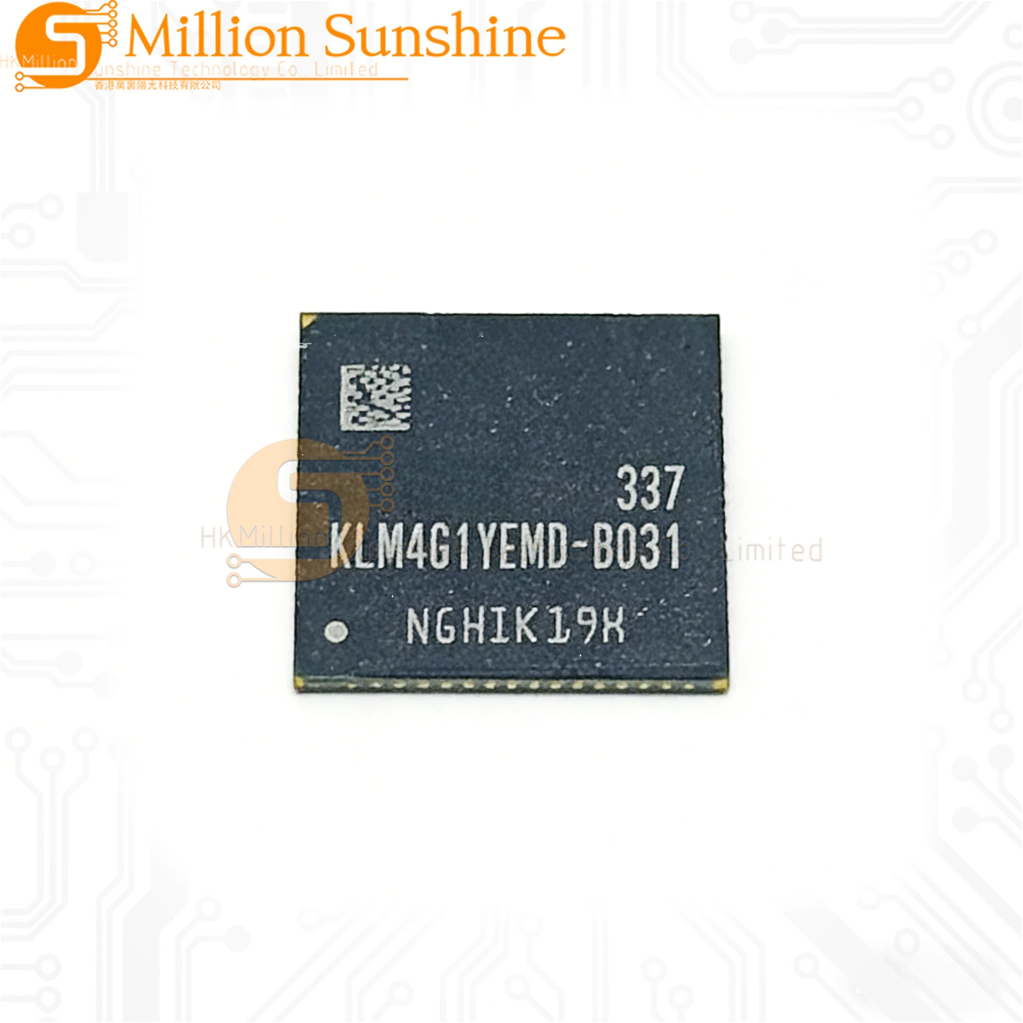 KLM4G1YEMD-B031 BGA153 EMMC 5.0 4GB Memory Chip