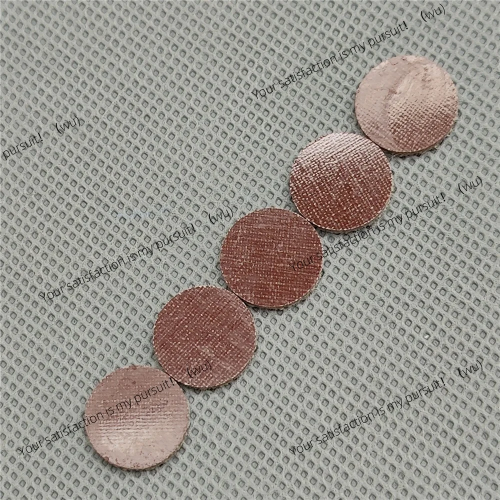 Suitable for bakelite phenolic brown tip pads, thickness 1.5mm, diameter 15mm, carbon rods, carom, etc., billiard accessories