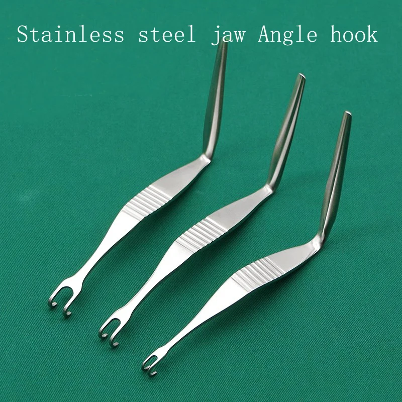 Mandibular Angle comprehensive plastic surgery skin hook, right-angle eye bags, double-head hook, nasal cavity tool