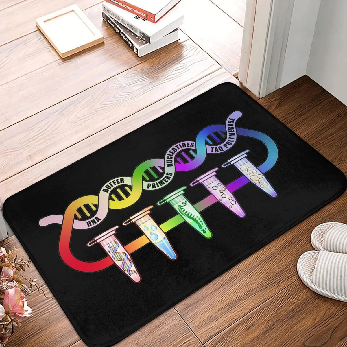 Components Pipette Tubes Biology Science Anti-slip Doormat Floor Mat Cushion Carpet Rug for Kitchen Home Bedroom Footpad Mats