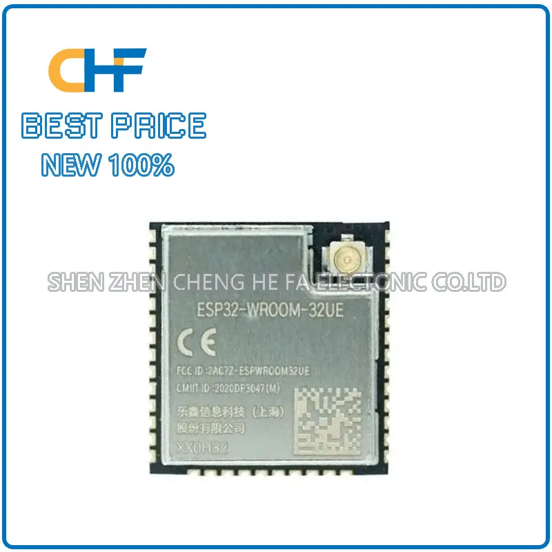 1pcs/5pcs ESP32-WROOM-32UE-N4 SMD 4MB Flash WiFi Bluetooth Module Supports SPI Transparent Serial Port New Original Stock