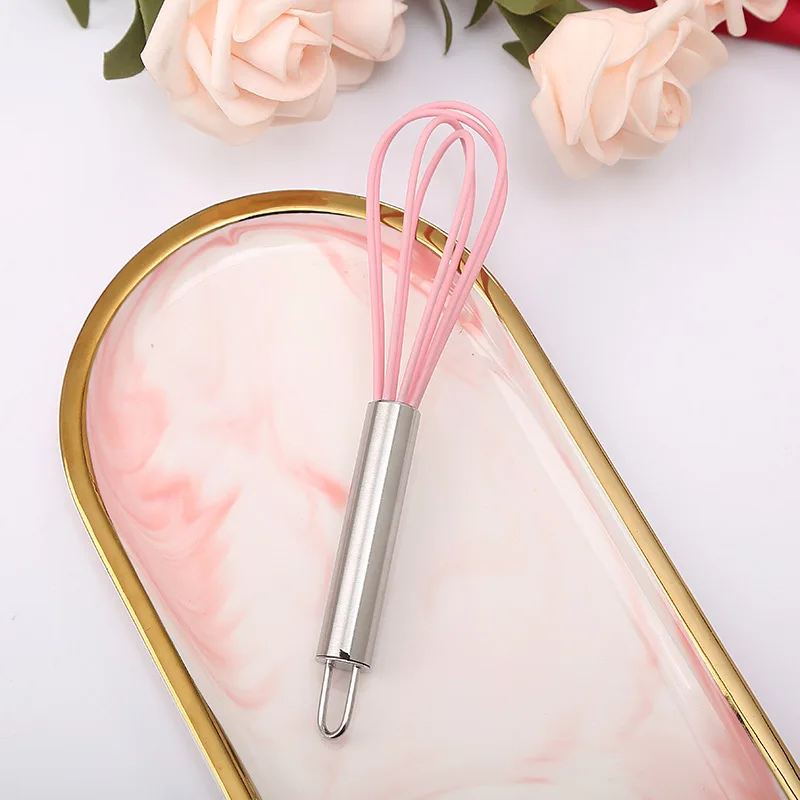 Pink Kitchen Whisk, Bridal Shower Party Favors, The Perfect Mix, Wedding Gift, New, 12Pcs