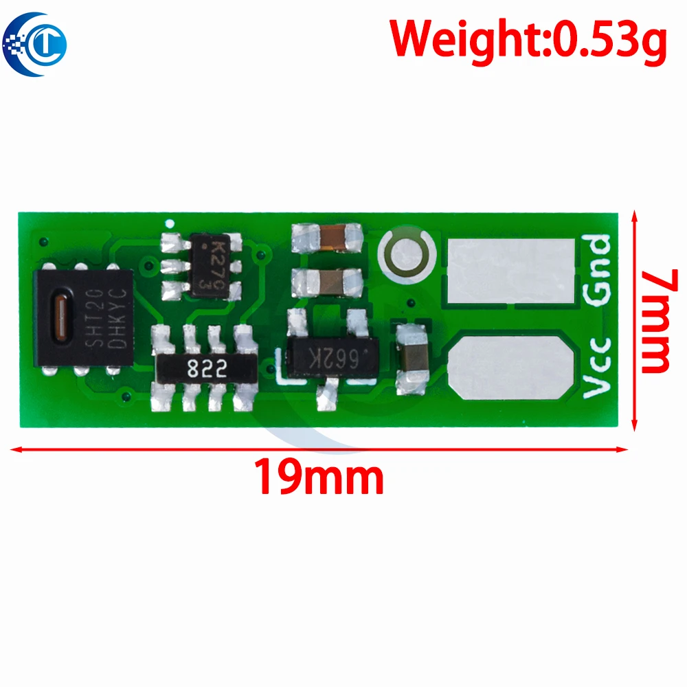 Temperature and humidity sensor  Circuit PCB Pinboard SHT20  SHT25 Double-sided circuit switch board