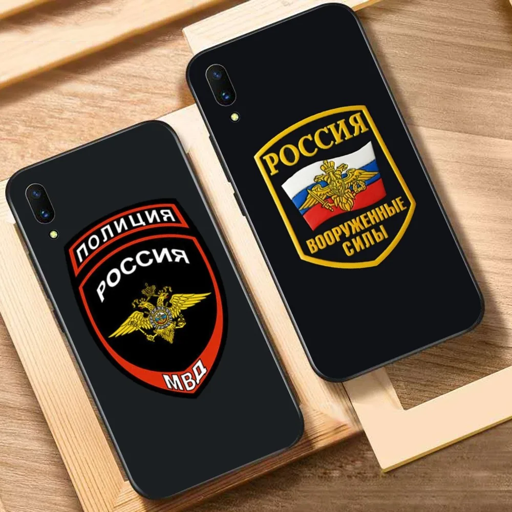 Russian Flag poccnr Space Phone Case For Huawei Y9 6 7 5 Prime Enjoy 7s 7 8 plus 7a 9e 9plus 8E Lite Psmart Shell