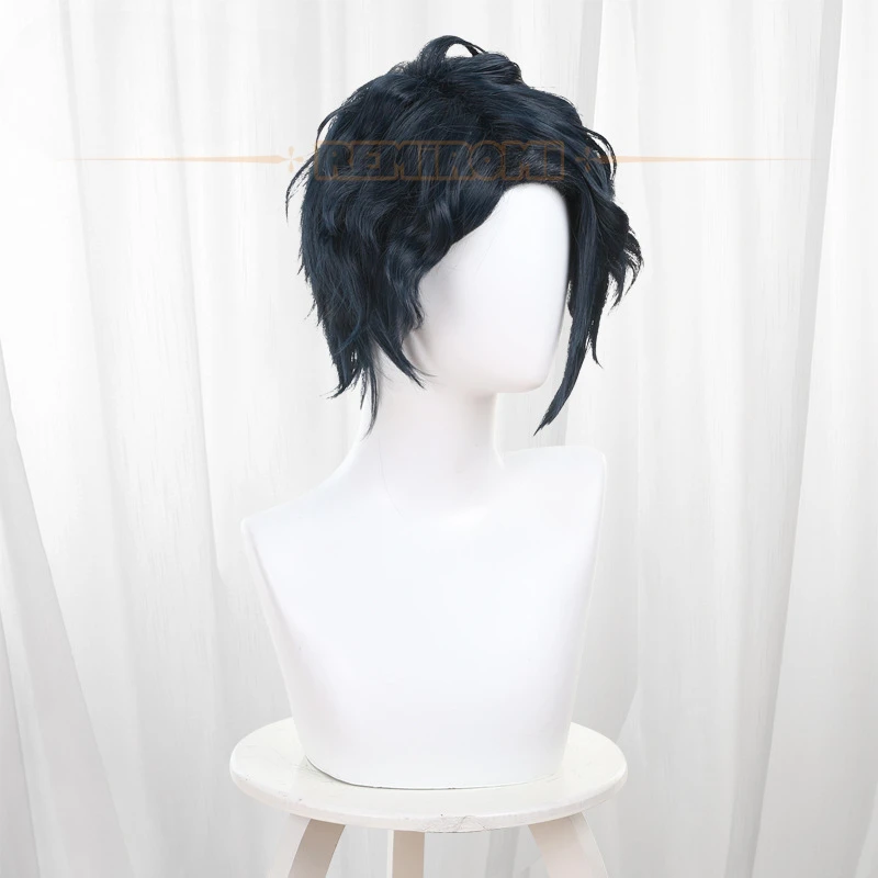 Osamu Dazai Cosplay Wig Synthetic Anime No Longer Allowed in Another World Isekai Shikkaku Heat-resistant Fiber Hair+Wig Cap