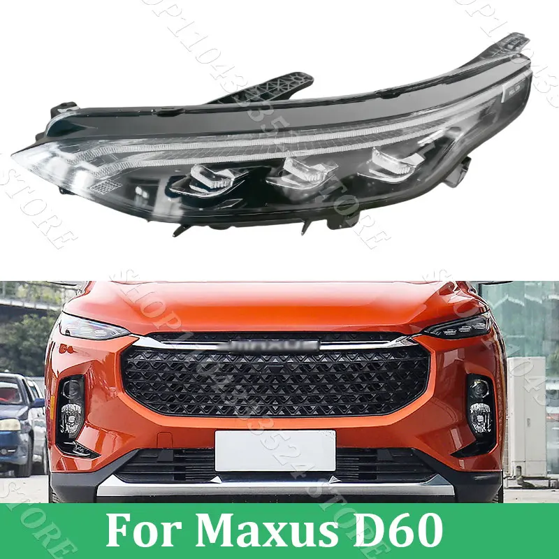 Front Bumper Headlight For Maxus D60 DRL Daytime Running Lihgt Car Accessories Headlight Head Lamp