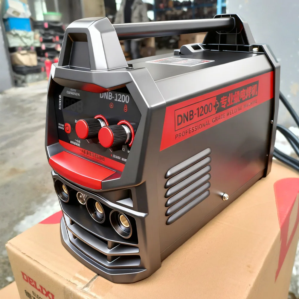 MIG-250MINI LED 110V/220V IGBT Inverter Welder Flux MIG/Lift Tig/Stick 3-In-1 MIG Welding Machine OEM view 3