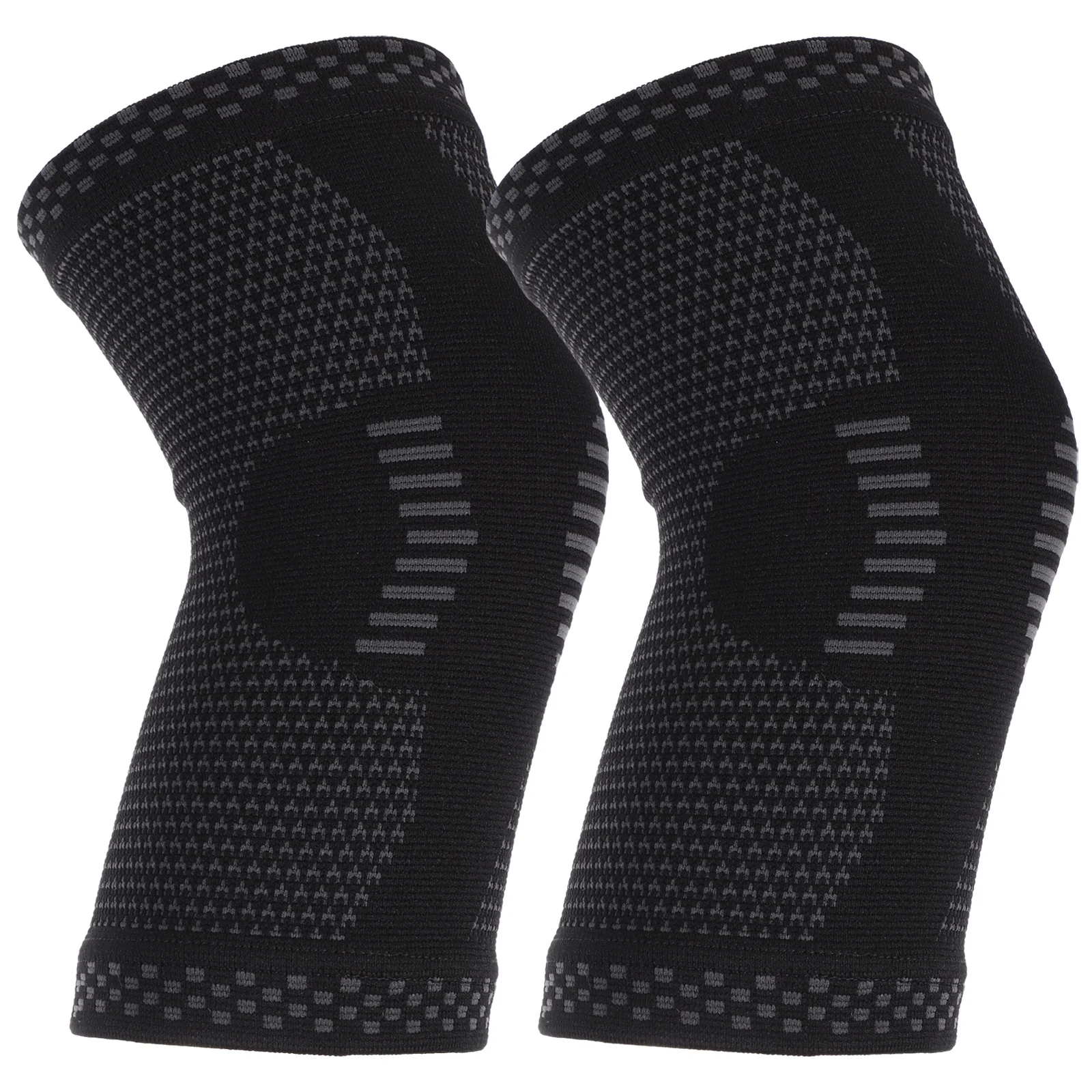 2 Pcs Knee Stabilizers Brace Warm Pads Sleeves Protective Gear Support Fitness Running