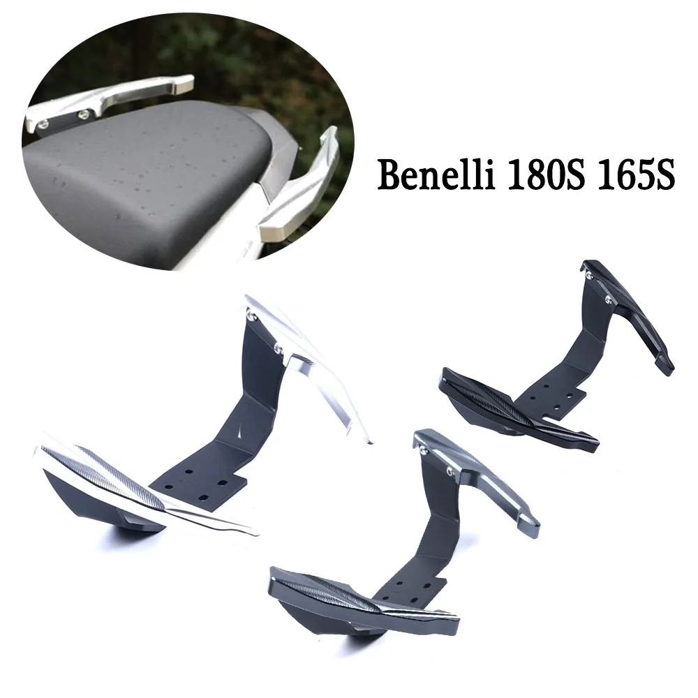 Motorcycle Tail Armrest Rear Passenger Handle Armrest Tail Bracket suitable For Benelli 180S 165S S180 S165 180 S