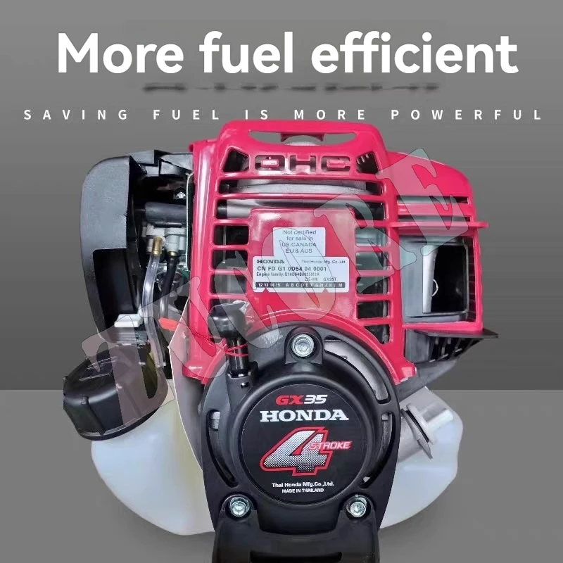 محرك رباعي الأشواط GX35 محرك بنزين رباعي الأشواط ، محرك بنزين رباعي الأشواط لقاطع الفرشاة مع أدوات كهربائية 35.8 cc 1.3HP