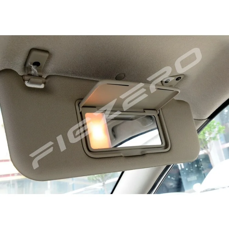 For JAC Heyue RS B15 Sedan Brand New Genuine Sun Visor with Lighted Makeup Mirror Left Right Leather Gray