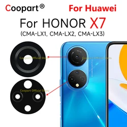 New Coopart Rear Back Camera Lens Glass For Huawei Honor X7 Replacement With Adhesive Sticker CMA-LX1 CMA-LX2 CMA-LX3