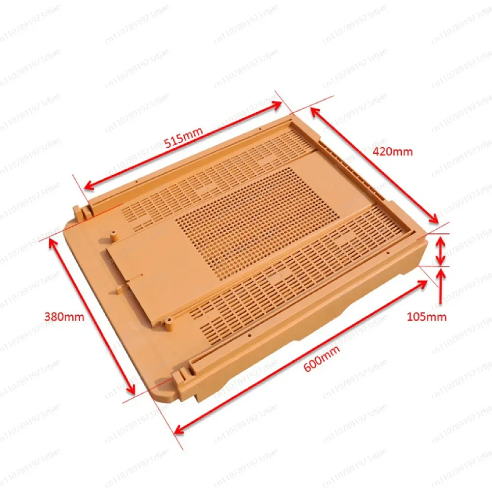 Langstroth Beehive Plastic Bottom Board with Stand, Multi Function Hive Base for Honey Bee Keeping Equipment