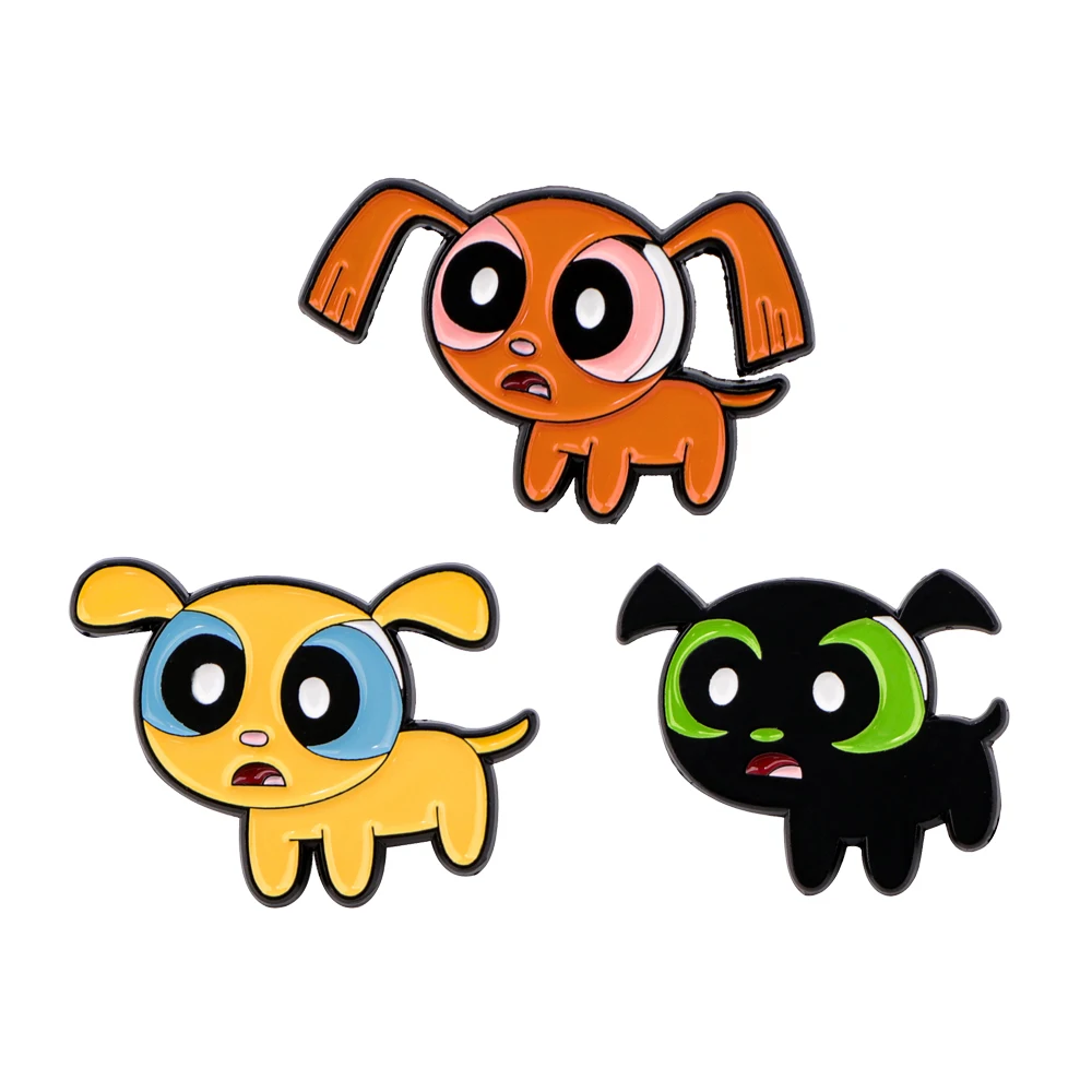 Милые-Броши-для-одежды-с-щенками-и-собаками-для-девочек-заколки-на-лацкан-для-рюкзака-детская-эмалированная-заколка-портфель-значки-модные-аксессуары