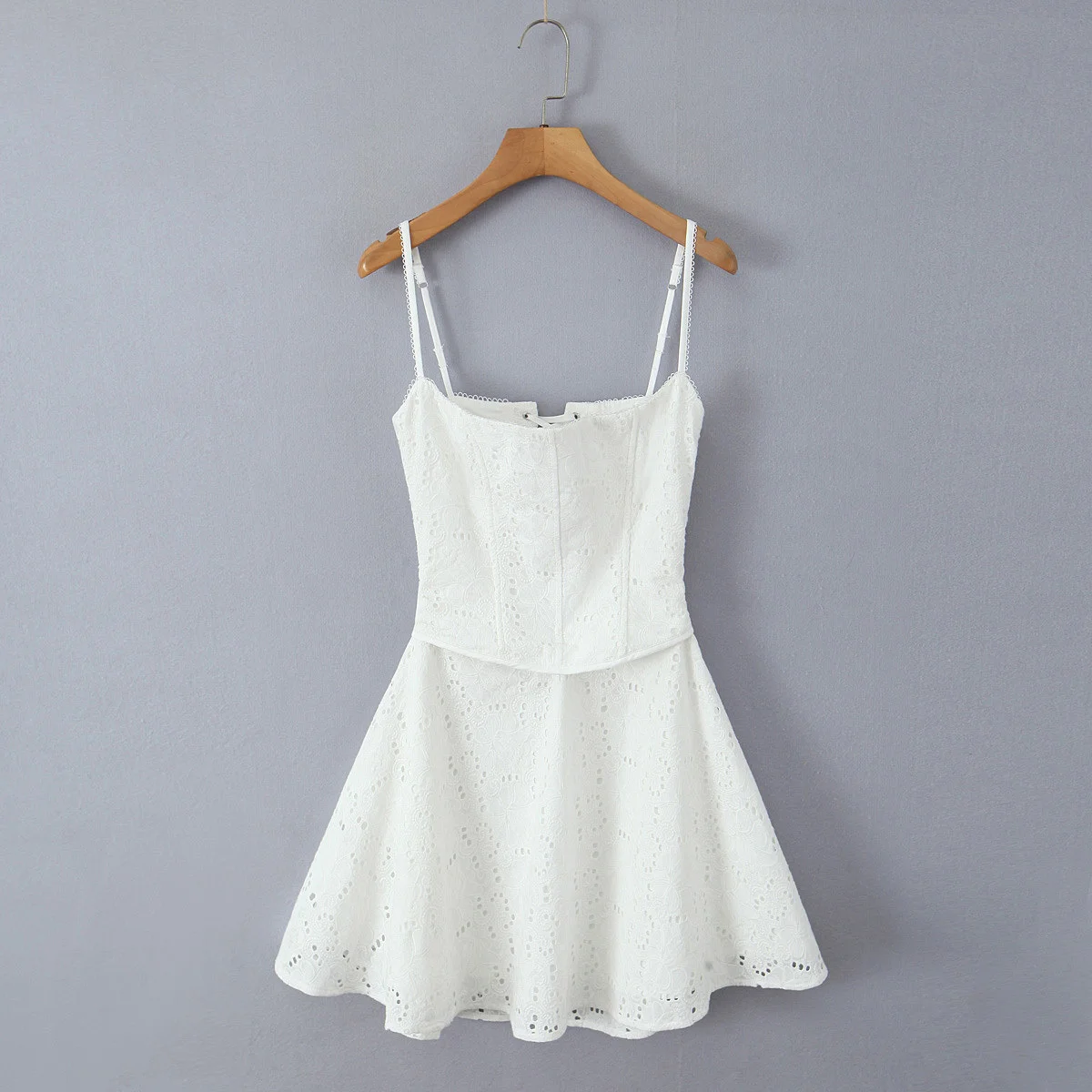 

2024 new arrival women white mini dress high qualiry fashion sexy dresses