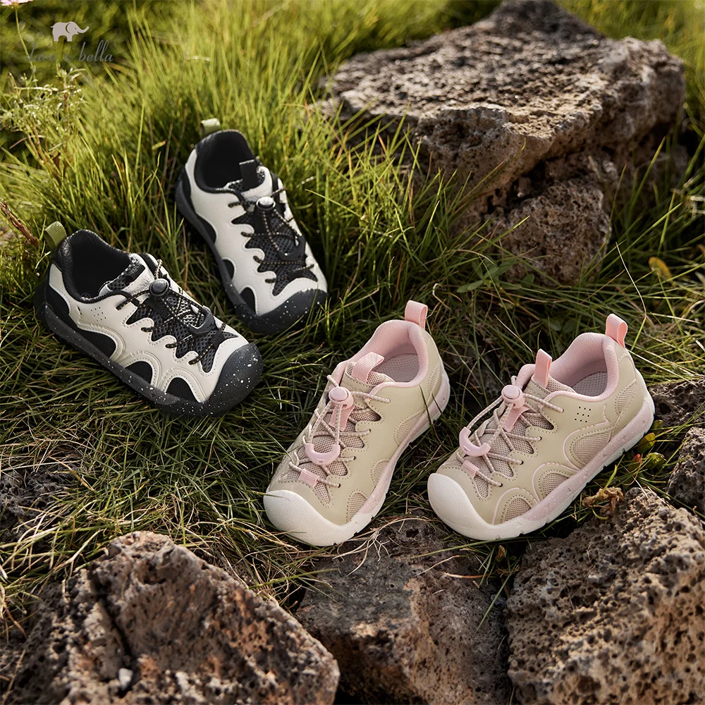 Dave Bella Children Sneakers Kids Shoes Spring Autumn Boys Anti Slip Shoes Girls Breathable Shoes Casual Sport Outdoor DB1260040