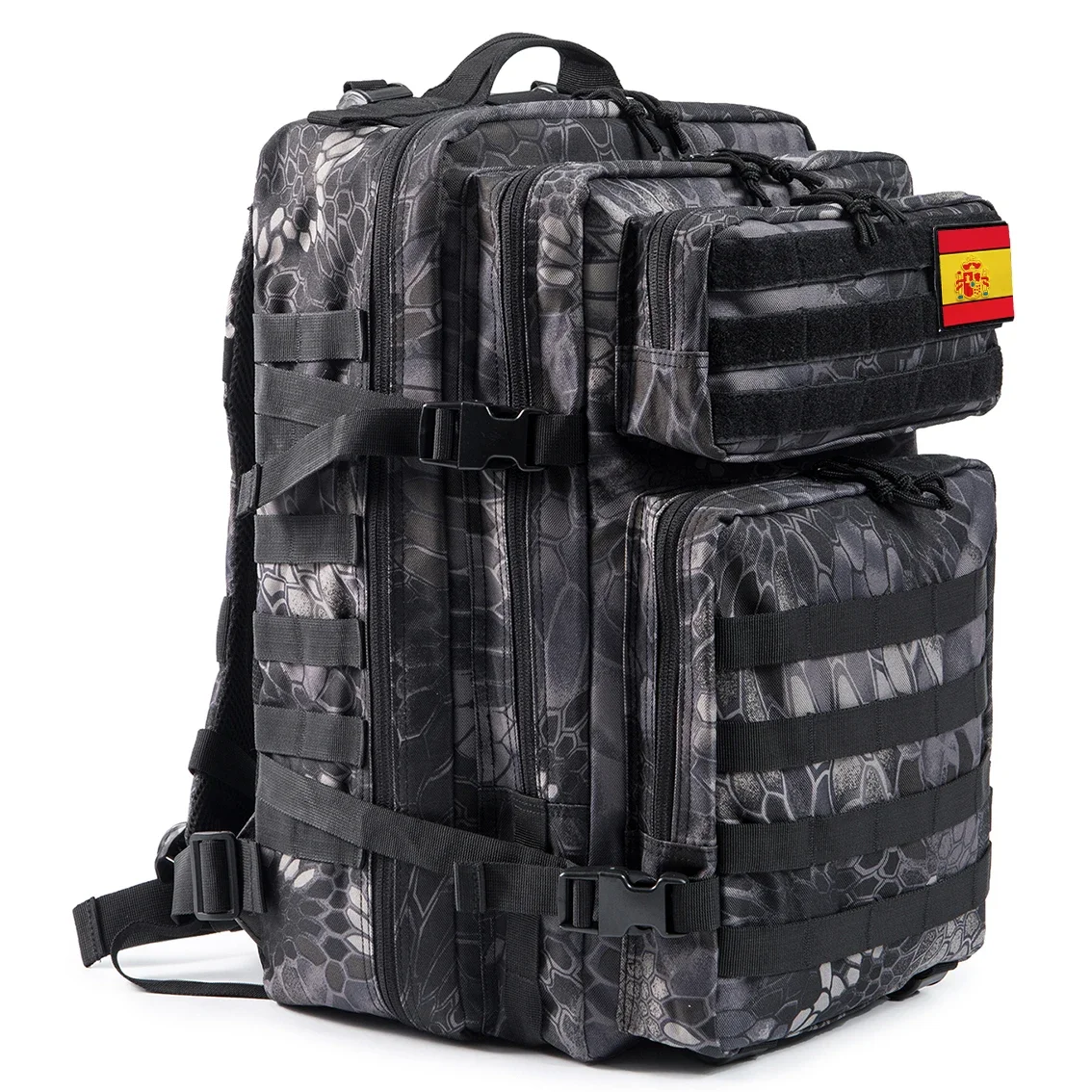 45L camo hunting backpacks for men Tactical 3 Day hiking Trekking Survival Molle Daypack GYM Large Capacity Outdoor fishing Bag